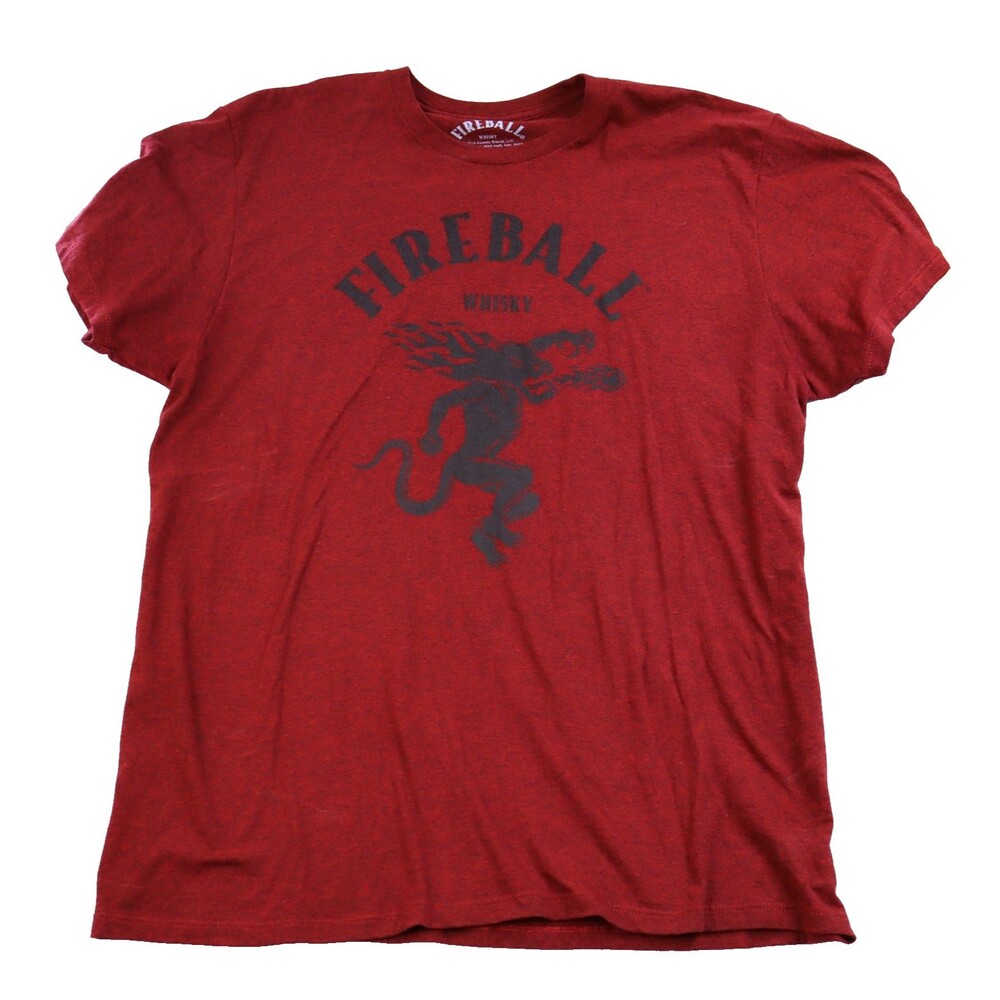 Fireball Whisket T-Shirt Dare Red Merle XL